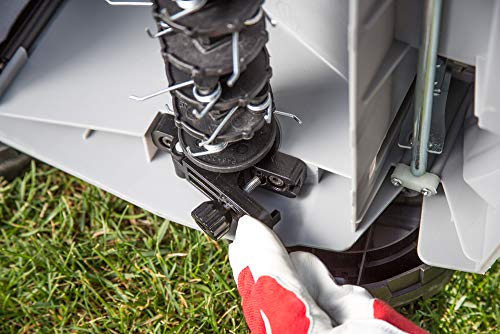 IKRA 80201020 scarificatore arieggiatore Elettrico IEVL 1840, Cesto di Raccolta 55l, Larghezza 40cm, profondità di Lavoro Regolabile, 1800 W, 230 V, Griggio/Rosso : Amazon.it: Giardino e giardinaggio