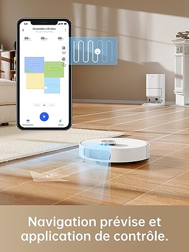 Dreame Aspirapolvere Lavapavimenti Auto Svuotamento Autopulente