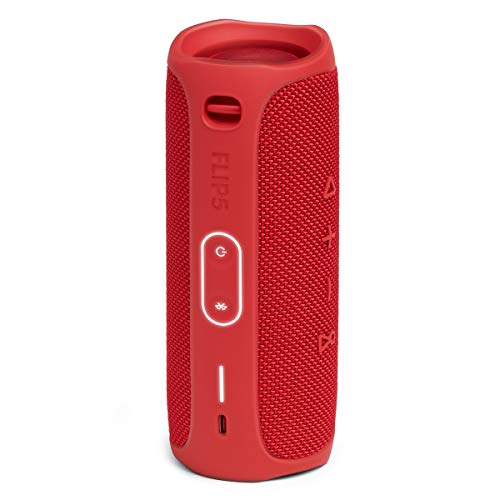 JBL Set di altoparlanti Bluetooth wireless portatili impermeabili   (coppia) rosso, FLIP5REDPR : Elettronica