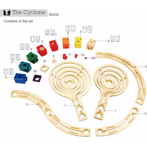 Hape E6008   The Cyclone : Giochi e giocattoli