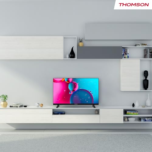 Thomson 32'' (80 cm) HD   LED Fire TV   Controllo vocale Alexa, supporto AirPlay, triplo sintonizzatore, Bluetooth, HDMI, porte USB, AV IN e CI    32HF2S34 2024 : Amazon.it