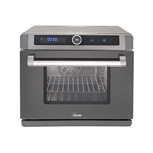 Bimar B400 Forno Elettrico Digitale a Vapore Ventilato da 40 litri in Acciaio Inox, Friggitrice ad Aria Calda XXL, Frittura senza Olio, Cuoce a Bassa Temperatura, Air Fryer, 31 Programmi di Cottura : Amazon.it: Casa e cucina