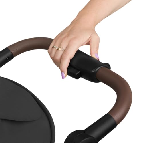 LIONELO EMMA ONE Passeggino Bambini fino a 22 kg da 6 mesi a 4 anni Ruote Piroettanti 360° Sospensione Completa Pieghevole con Una Sola Mano Schienale e Poggiapiedi Regolabili Tettuccio XXL UPF50  : Prima infanzia