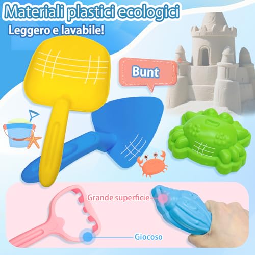 VBACALA Giocattoli Spiaggia Passeggino Rimovibile