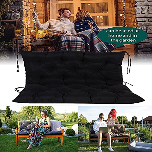 Sedia a dondolo da giardino con cuscini morbidi e spessi e comodi, panca da esterno con schienale, 2 o 3 posti, tappetino di ricambio per mobili da patio, uso interno/esterno : Amazon.it: Giardino e giardinaggio