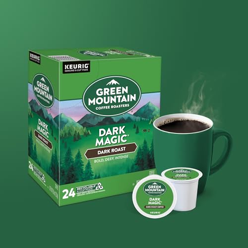Green Mountain Coffee, Dark Magic (Extra Bold), 96 Count K Cups for Keurig Brewers : Amazon.it: Alimentari e cura della casa