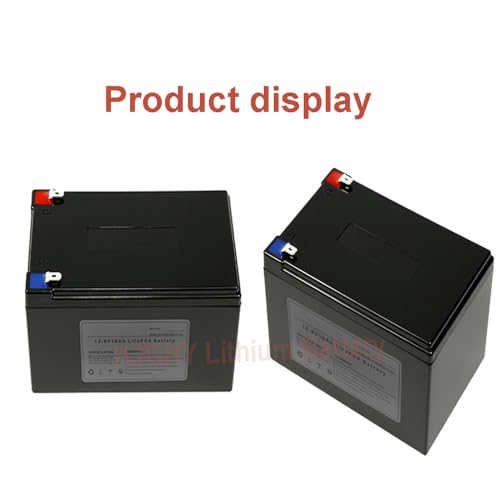 HJGHY Batteria 12V 18Ah Lifepo4 Batteria al Litio Ricaricabile da 12V con Oltre 2000 cicli per Campeggio all'aperto : Amazon.it: Sport e tempo libero