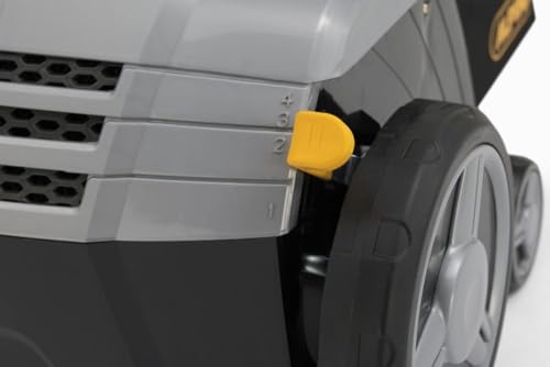 Alpina Scarificatore Elettrico ASC 1.3 E, Motore da 1300 W, Con 16 Lame e 36 molle, Profondità regolabile da   6 mm a   4 mm, per scarificare e arieggiare il terreno, Sacco di Raccolta da 40 l : Amazon.it: Giardino e giardinaggio