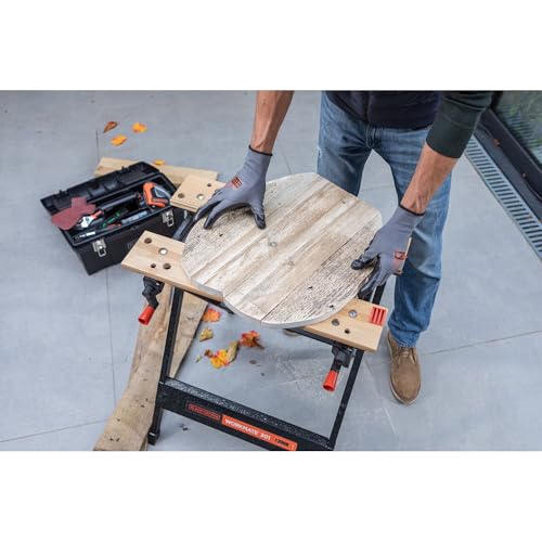 BLACK DECKER, Workmate Banco da Lavoro, Pieghevole, Nero. WM825 XJ : Fai da te