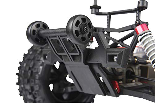 Jamara 059737   Nightstorm Monstertruck BL 4WD 1:10 Lipo 2,4GHz con LED – Multigiocatore, Brushless, Trazione Integrale, Resistente agli Schizzi d´Acqua, Telaio Rinforzato in Alluminio, Wheelybar : Giochi e giocattoli