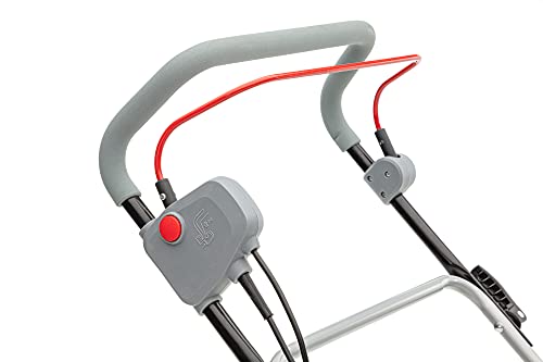 IKRA 80201020 scarificatore arieggiatore Elettrico IEVL 1840, Cesto di Raccolta 55l, Larghezza 40cm, profondità di Lavoro Regolabile, 1800 W, 230 V, Griggio/Rosso : Amazon.it: Giardino e giardinaggio