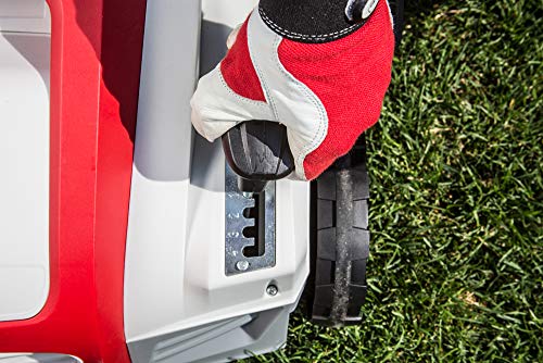 IKRA 80201020 scarificatore arieggiatore Elettrico IEVL 1840, Cesto di Raccolta 55l, Larghezza 40cm, profondità di Lavoro Regolabile, 1800 W, 230 V, Griggio/Rosso : Amazon.it: Giardino e giardinaggio