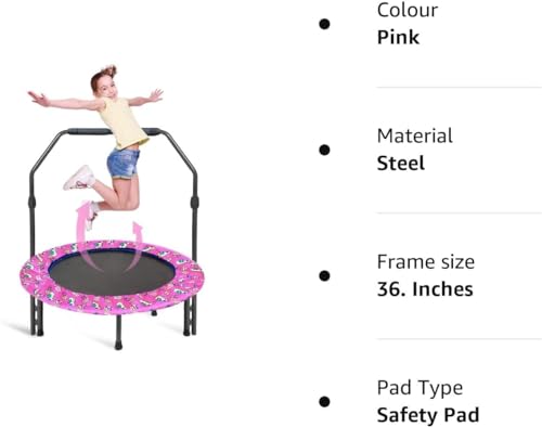 Trampolino pieghevole ribounder regolabile trampolino