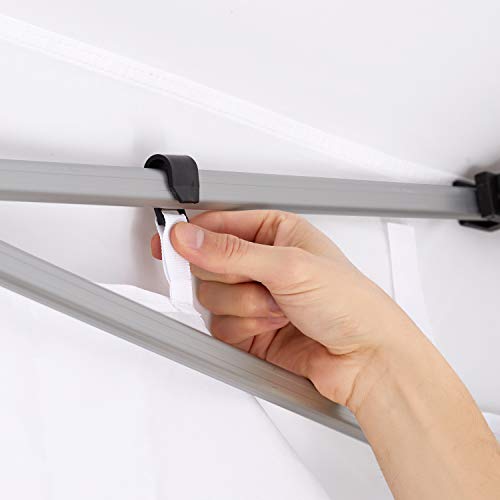 TOOLPORT Gazebo Pieghevole Giardino 3x3m   4 Laterali Alluminio Telo Idrorepellente Padiglione Mercati Sagre Grigio : Amazon.it: Giardino e giardinaggio