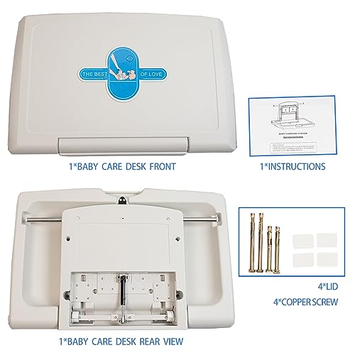 Concise Home Fasciatoio per Bambini,Fasciatoio pensile per uso Domestico e Commerciale,con Cintura di Sicurezza e vano Portaoggetti,Pieghevole per risparmiare spazio,Sicuro e Stabile (Bianco) : Amazon.it: Prima infanzia