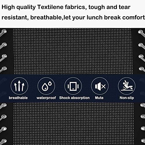 Sedia a dondolo da giardino con cuscini grigi, per spiaggia, campeggio, patio, sdraio reclinabile : Amazon.it: Giardino e giardinaggio