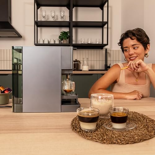 Cecotec Macchina per Caffè Espresso   Macchina Caffè a Capsule FreeStyle Latte T. 1350W, 20Bar, Serbatoio 1,6L di Acqua e 400ml di Latte, Compatibile con Caffè Macinato, Dolce Gusto, Nespresso e K Fee : Amazon.it: Casa e cucina