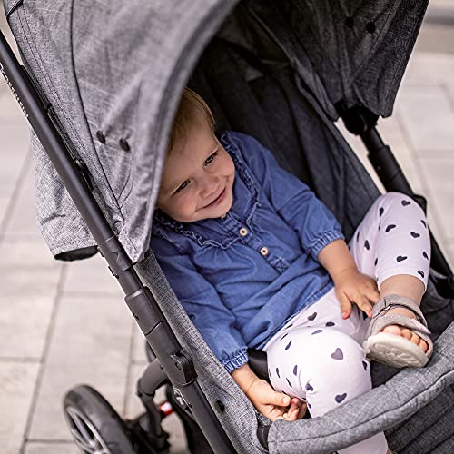 Gesslein S4 304110545000 Passeggino Air  , con manico in pelle, grigio : Prima infanzia