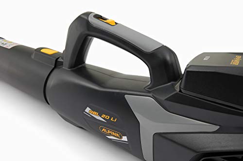 Alpina Soffiatore a Batteria ABL 20 Li Kit, per un Giardino Pulito e in Ordine, Batteria 20V (4 Ah), 280 W,Tubo Rimovibile Salvaspazio, Batteria e Caricabatteria incl. : Amazon.it: Giardino e giardinaggio