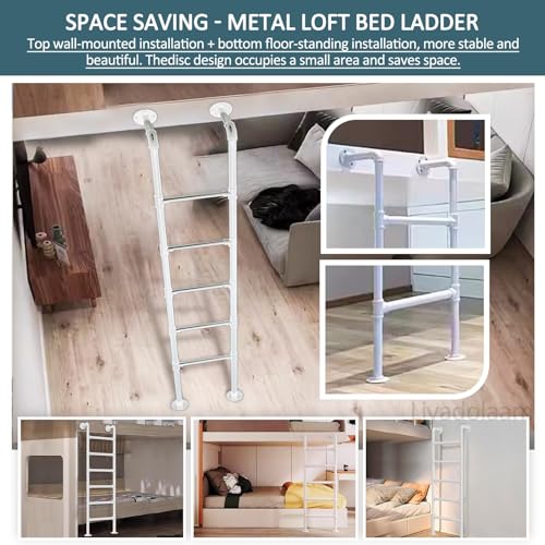 MKLSRWOING Scala Dritta per finestre a 5 10 pioli, Altezza 4 Piedi, 5 Piedi, 6 Piedi, 7 Piedi, 8 Piedi, Scala di Uscita d'ingresso, Scala antincendio in Ferro battuto per impieghi gravosi o s : Amazon.it: Fai da te
