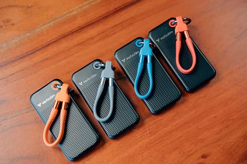 Verbatim Pocket SSD, 1 TB, Hard Disk Esterno, Portable Solid State Drive USB 3.2 Gen 2, per Mac, PC e console di gioco, nero/blu : Informatica