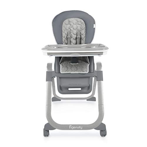 Ingenuity SmartServe 4 in 1 seggiolone con vassoio girevole   Connolly   Seggiolone, seggiolino per bambini e booster : Prima infanzia