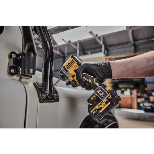 DEWALT DCF850NT XJ,Avvitatore ad impulsi compatto 3 velocità 18V XR BRUSHLESS attacco 1/4”. Coppia di serraggio 205Nm : Fai da te