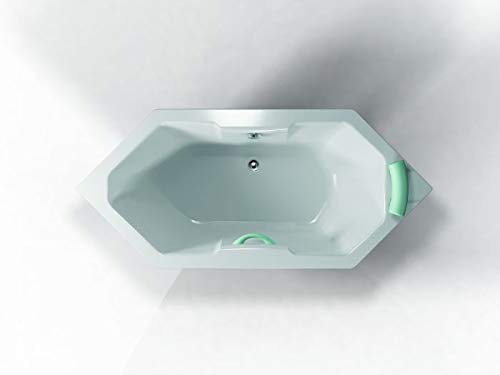 Vasca da bagno 180 x 80 cm 180 acrilico vasca 80 X 180 esagono Vasca : Amazon.it: Fai da te