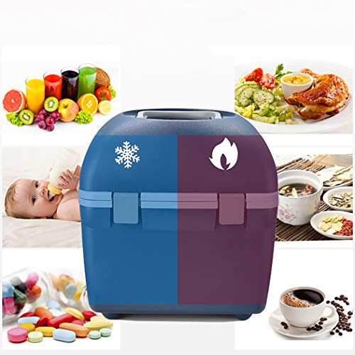 HHXX Mini frigo Bar con, Frigorifero, per Alimenti/Bevande/Cosmetici/insulina/Viaggi/Picnic : Amazon.it: Grandi elettrodomestici