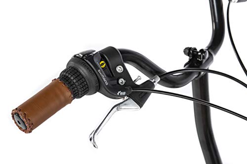 moma bikes Bicicletta Pieghevole, TOP CLASS 24", Alluminio, SHIMANO 6V, Sella Comfort : Sport e tempo libero