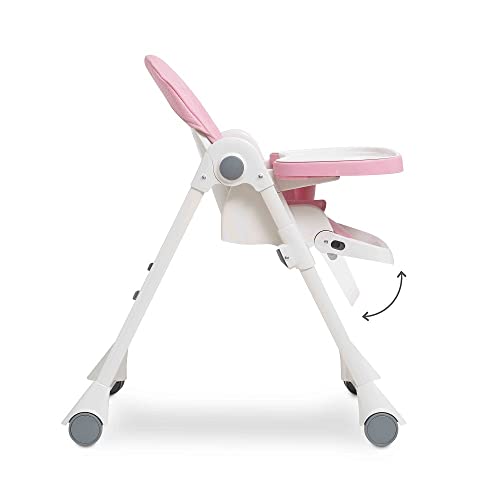 Seggiolone in alluminio per bambini, rosa : Prima infanzia