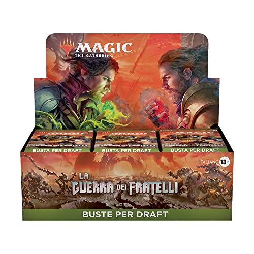 Magic The Gathering Confezione di buste per draft di   La Guerra dei Fratelli, 36 buste (Versione Italiana), Multi, D0323103 : Amazon.it: Giochi e giocattoli