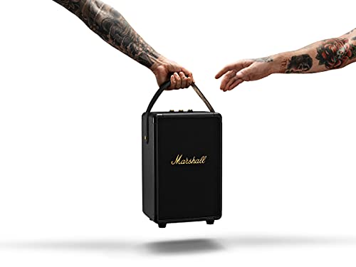 Marshall Tufton Altoparlante portatile per feste Bluetooth da esterno, resistente all'acqua IPX2, Nero e ottone : Amazon.it