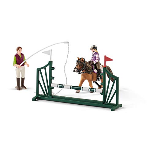 SCHLEICH 72121   Set da gioco per veterinari nella scuola di equitazione (Horse Club) : Giochi e giocattoli