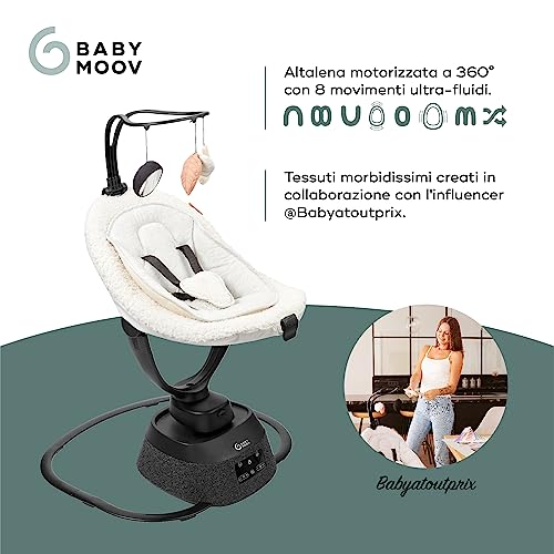 Babymoov Altalena Swoon Evolution curl white : Amazon.it: Prima infanzia