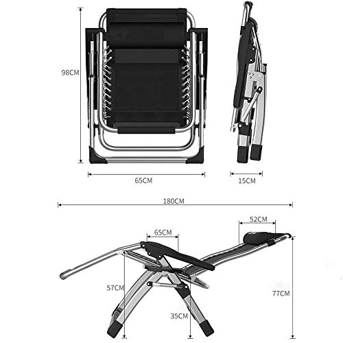 Sedia a dondolo da giardino con cuscini grigi, per spiaggia, campeggio, patio, sdraio reclinabile : Amazon.it: Giardino e giardinaggio