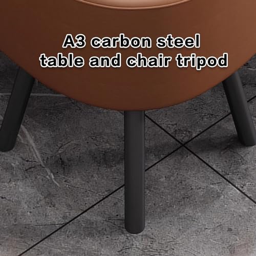 YHKJLYH Set Tavolo da Pranzo Rotondo Grigio con 4 sedie   Combinazione tavolino e Sedia per Balcone, Soggiorno, Sala da Ufficio, Cucina   Set Tavolo da Pranzo Moderno e sedie per Piccoli spazi : Casa e cucina