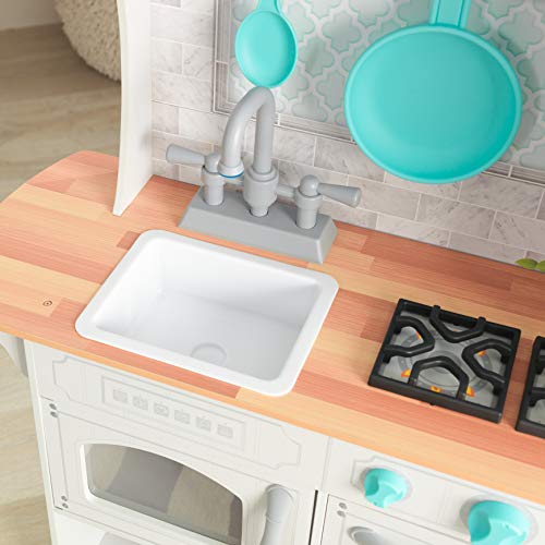 KidKraft Countryside Cucina Giocattolo in Legno Per Bambini con Accessori per Pentole e Frigorifero Magnetico, Giocattolo per Bambini 3  Anni, 53424 : Giochi e giocattoli