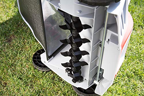 IKRA 80201020 scarificatore arieggiatore Elettrico IEVL 1840, Cesto di Raccolta 55l, Larghezza 40cm, profondità di Lavoro Regolabile, 1800 W, 230 V, Griggio/Rosso : Amazon.it: Giardino e giardinaggio