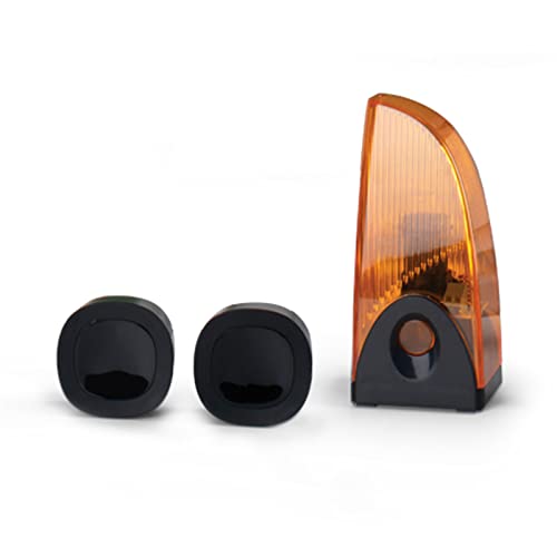 SCS Sentinel, MBA0103 Operatore per cancelli a battente, 24 V, 2 telecomandi, portata 50 m, lampeggiante a LED, 5 anni di garanzia, lunghezza 5 m, 500 kg max, OpenGate2 : Amazon.it: Fai da te