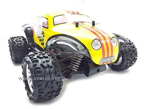 VRX Monster truck MAGGIOLINO BT BD scala 1/18 motore elettrico a spazzole RC 370 radio 2.4GHz RTR 4WD : Giochi e giocattoli