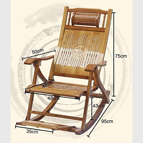 Sdraio da giardino e sedie reclinabili Sedia a sdraio Zero Gravity Sedia a dondolo Sedia a dondolo Sedia a dondolo in bambù per adulti Pigro Balcone Sedia a dondolo Old Man Leisure Fold Lettino da : Amazon.it: Giardino e giardinaggio