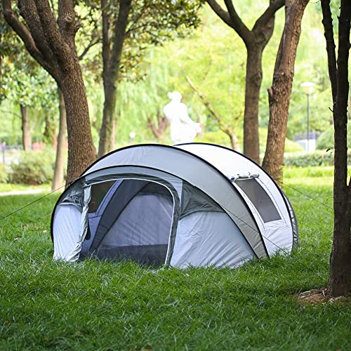 EchoSmile Tenda da Campeggio Istantanea Pop up per 5 8 persone,Tenda Familiare per Campeggio,Tenda Automatica Portatile,Tenda a Cupola Resistente all'acqua, Facile da Montare e Antivento : Amazon.it: Sport e tempo libero