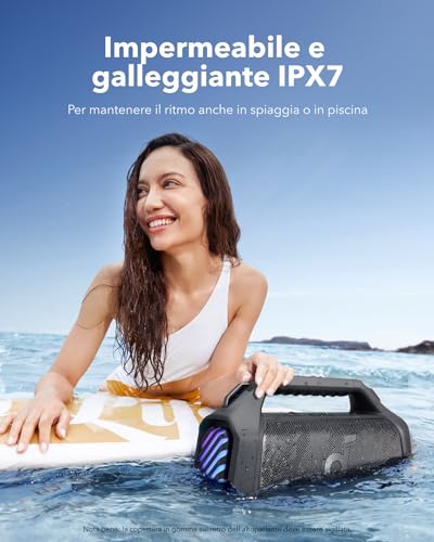 soundcore Bluetooth ricarica riproduzione personalizzata