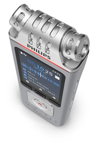 Philips DVT4115 VoiceTracer Registratore audio con Sembly Speech toText Cloud Software : Amazon.it: Cancelleria e prodotti per ufficio