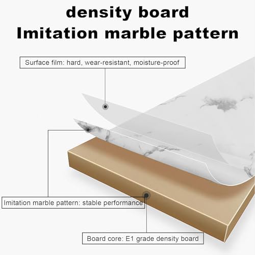 YHKJLYH Tavolo da Pranzo Piccolo per 4 Persone con Tavolo Rotondo e 4 sedie per Soggiorno, Combinazione tavolino e Sedia per Cucina, Ufficio, Balcone   Set di mobili per Sala da Pranzo familiare Com : Casa e cucina