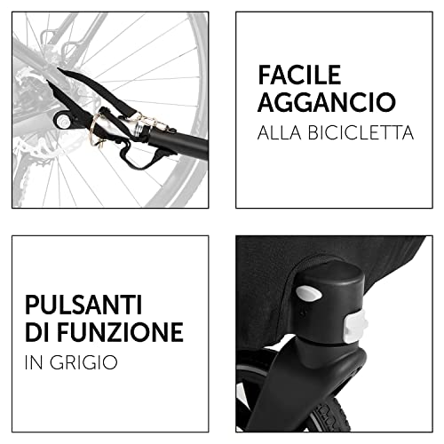 hauck Rimorchio Bici Bimbi Passeggino