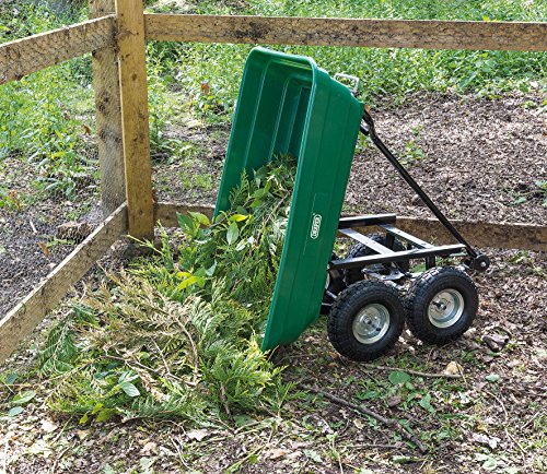 Draper Carrello da Giardino Resistente, Carrello con Maniglia da Traino, Carrello da Giardino con Ruote con carico di 200 kg | 58553 : Amazon.it: Giardino e giardinaggio