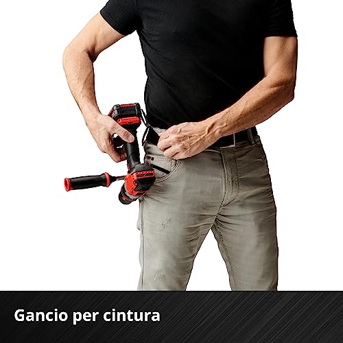 Einhell Cacciavite cordless TE CD 18 Li i Brushless Power X Change (con funzione di impatto, Li Ion, 18 V, 2 velocità, 60 Nm, luce LED, custodia, incl. 2 batterie da 2,0 Ah e caricabatterie) : Amazon.it: Fai da te
