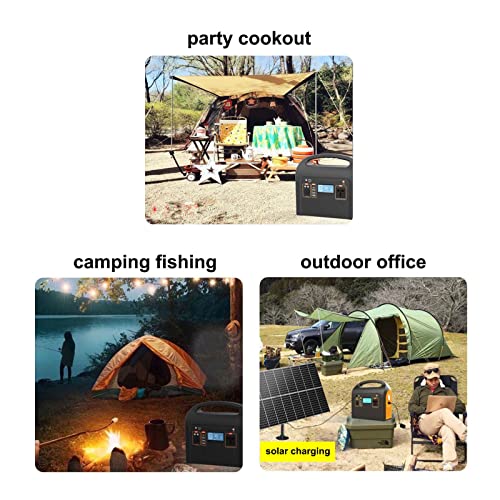 Centrale elettrica Portatile 540Wh,Backup Batteria al Litio,Generatore Solare 500W/110V 230V AC Uscita,per Viaggi all'aperto, Campeggio, Emergenza, casa, Camper : Amazon.it: Giardino e giardinaggio